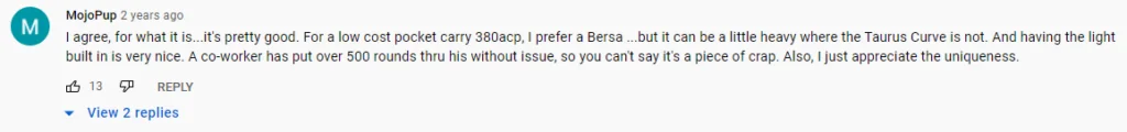2nd youtube review