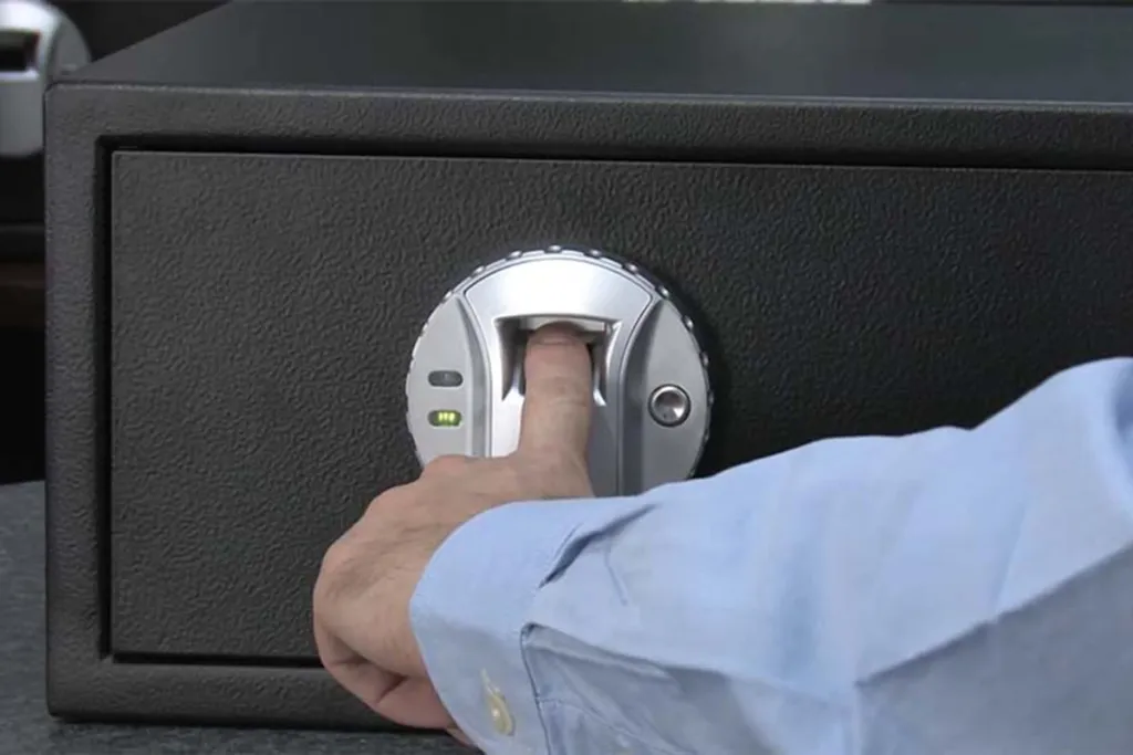 biometric gun safe