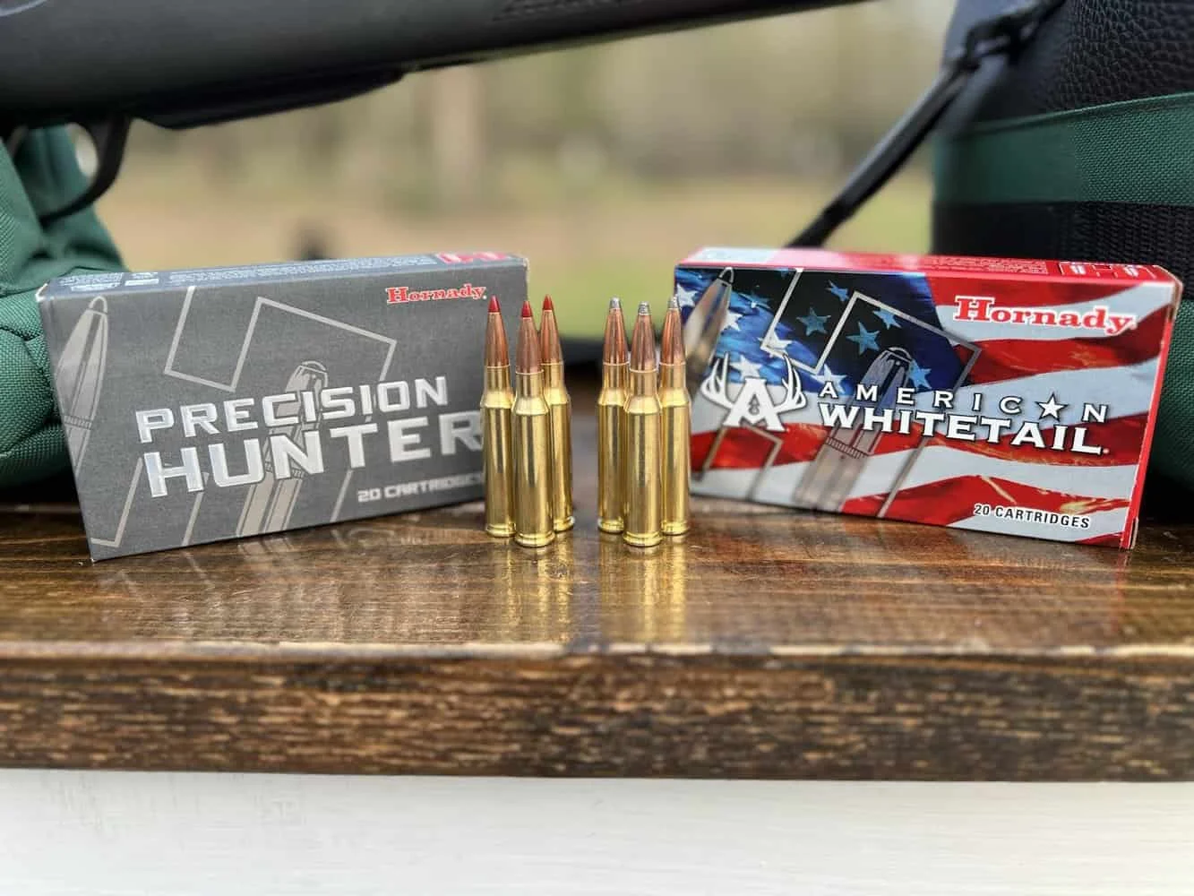 precision hunter and american whitetail hornady ammo 7mm 08