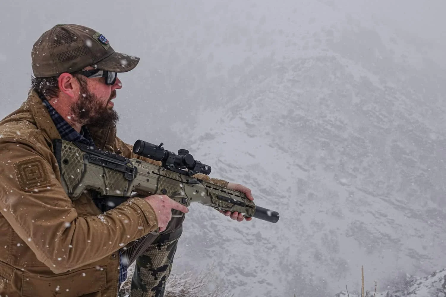 EOTech Vudu 1-8x24 Review mounted on desert tech mdrx