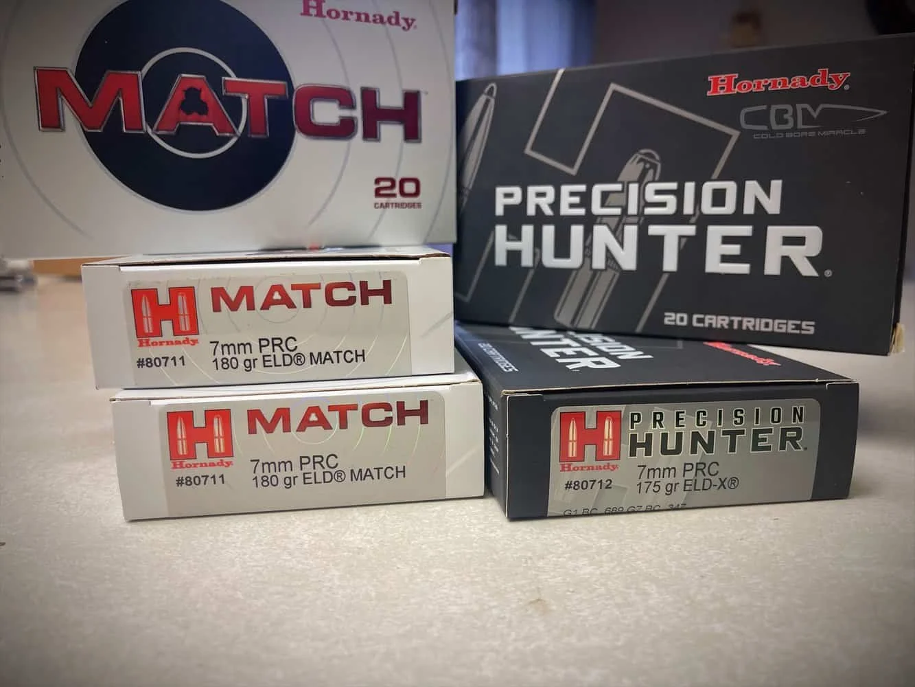 Hornady 7mm PRC ammo
