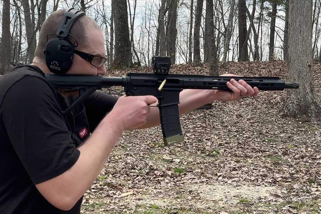 bear creek arsenal bc15 with holosun aems hands on range test