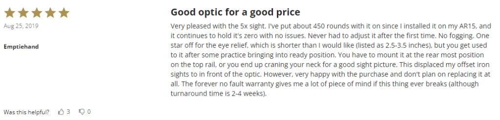 good optic for a good price