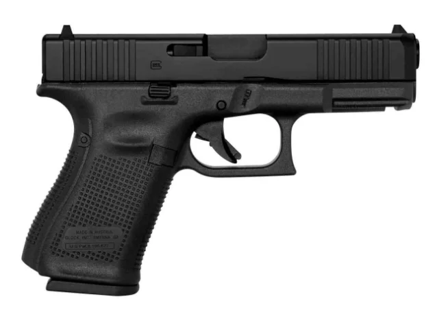 Glock 19 G5 9mm Luger 4.02in Black Pistol - 15+1 Rounds