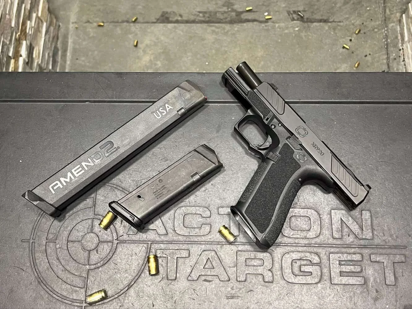 shadow systems xr920  range test with amend2 magazines mags