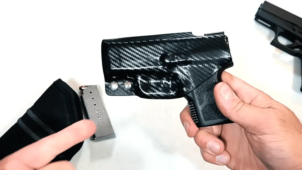 Kahr PM9 review holstered