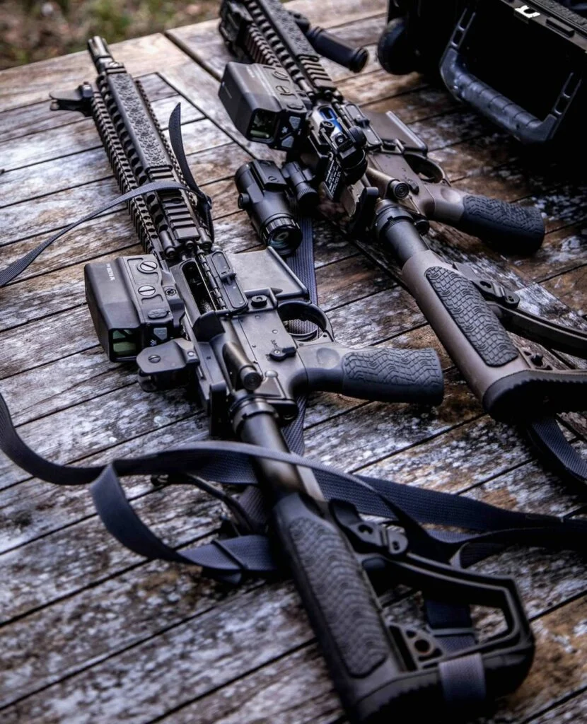 two daniel defense mk18s