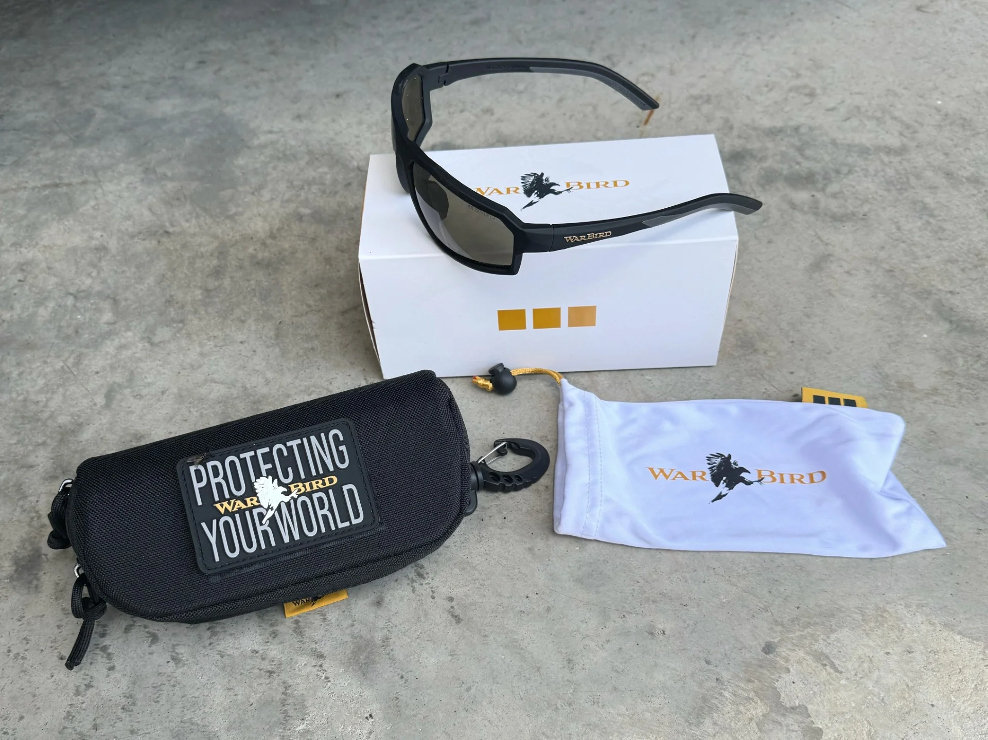war bird shooting glasses unboxing