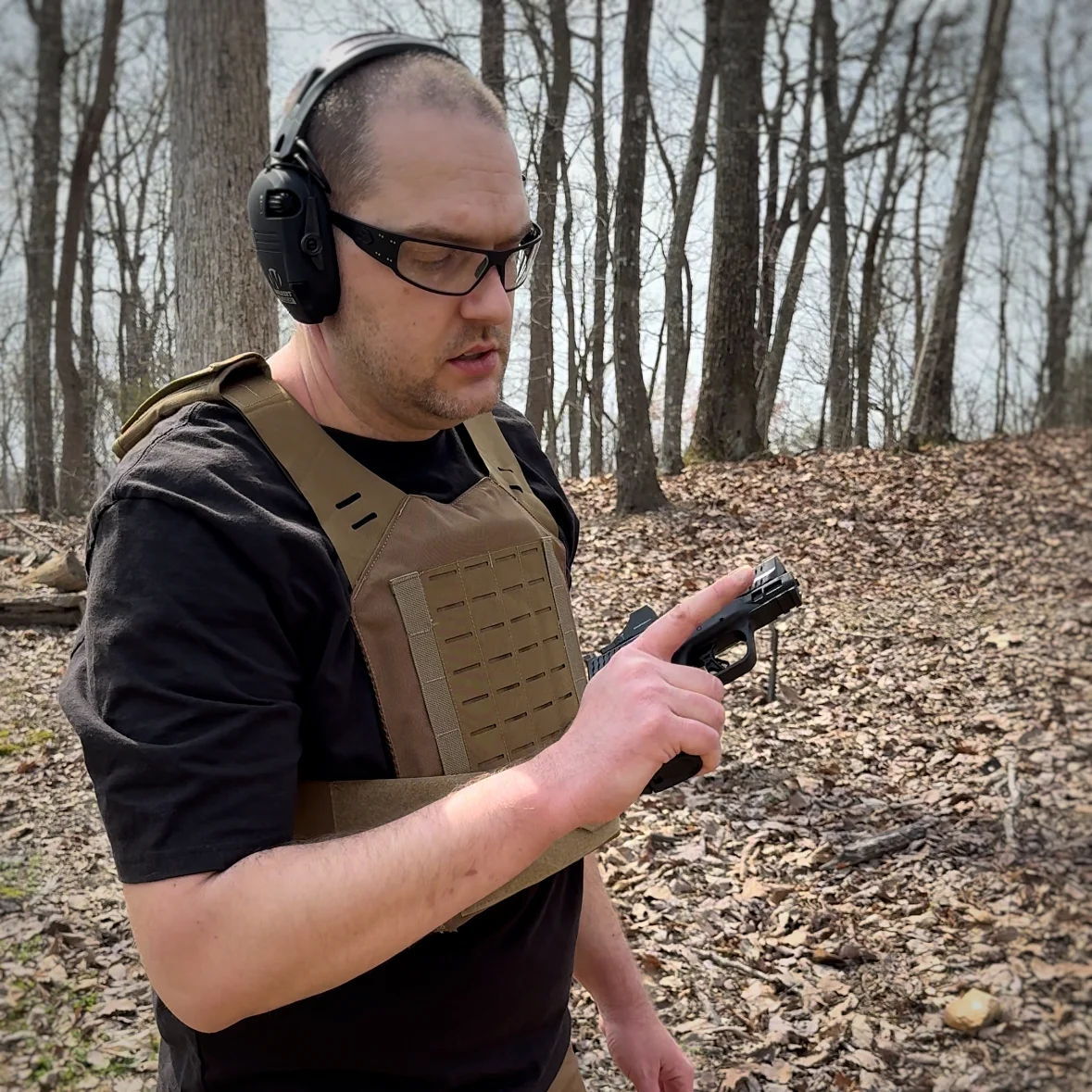 la police gear level iv armor hands on review and test with smith wesson mp15 22