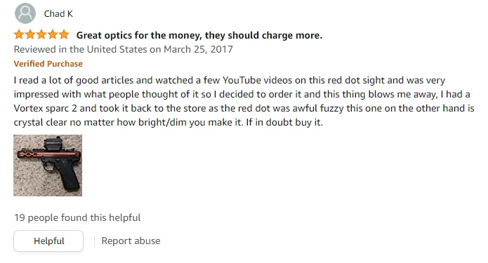 great optics for the money