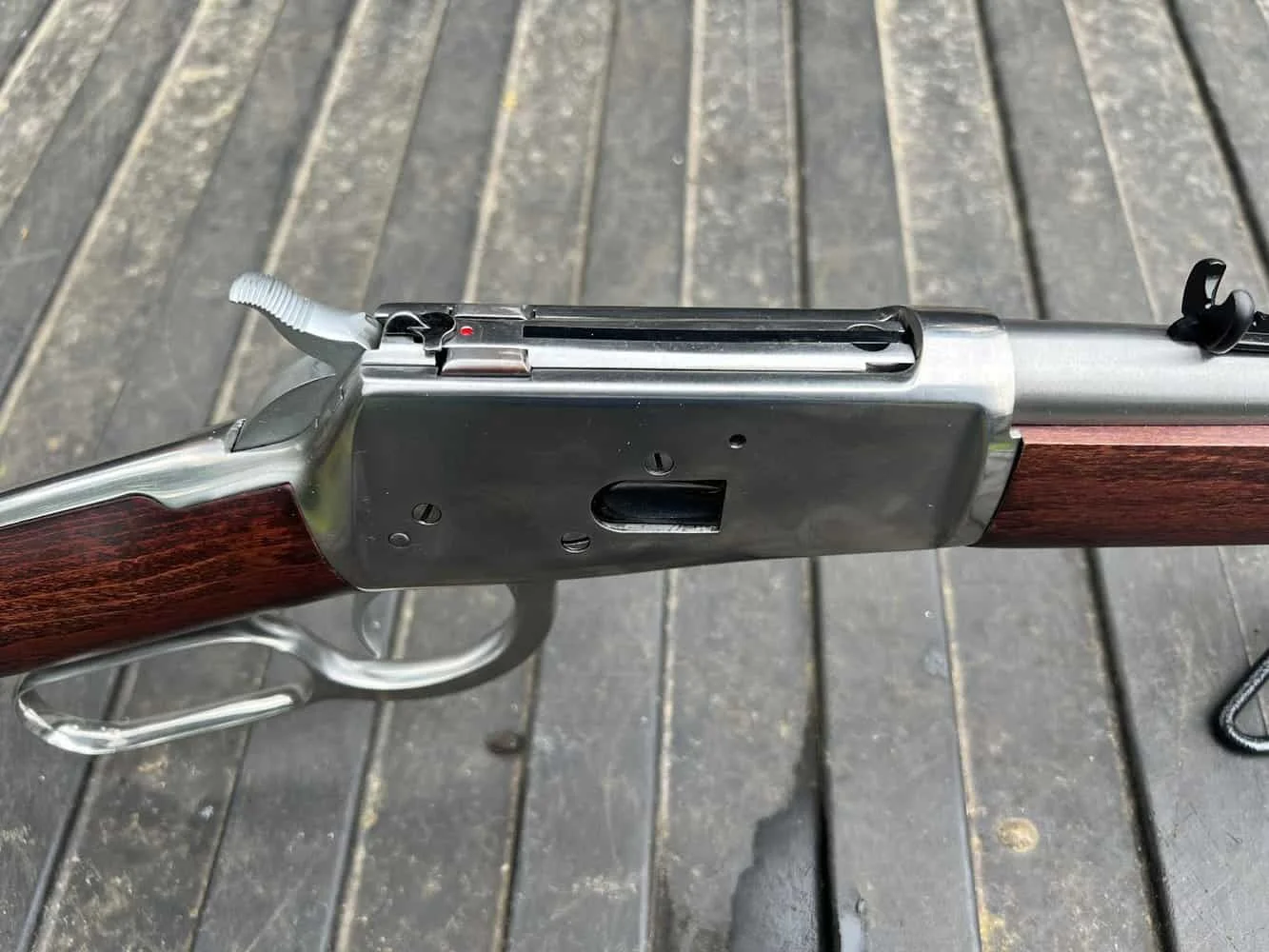 Rossi R92 controls trigger lever