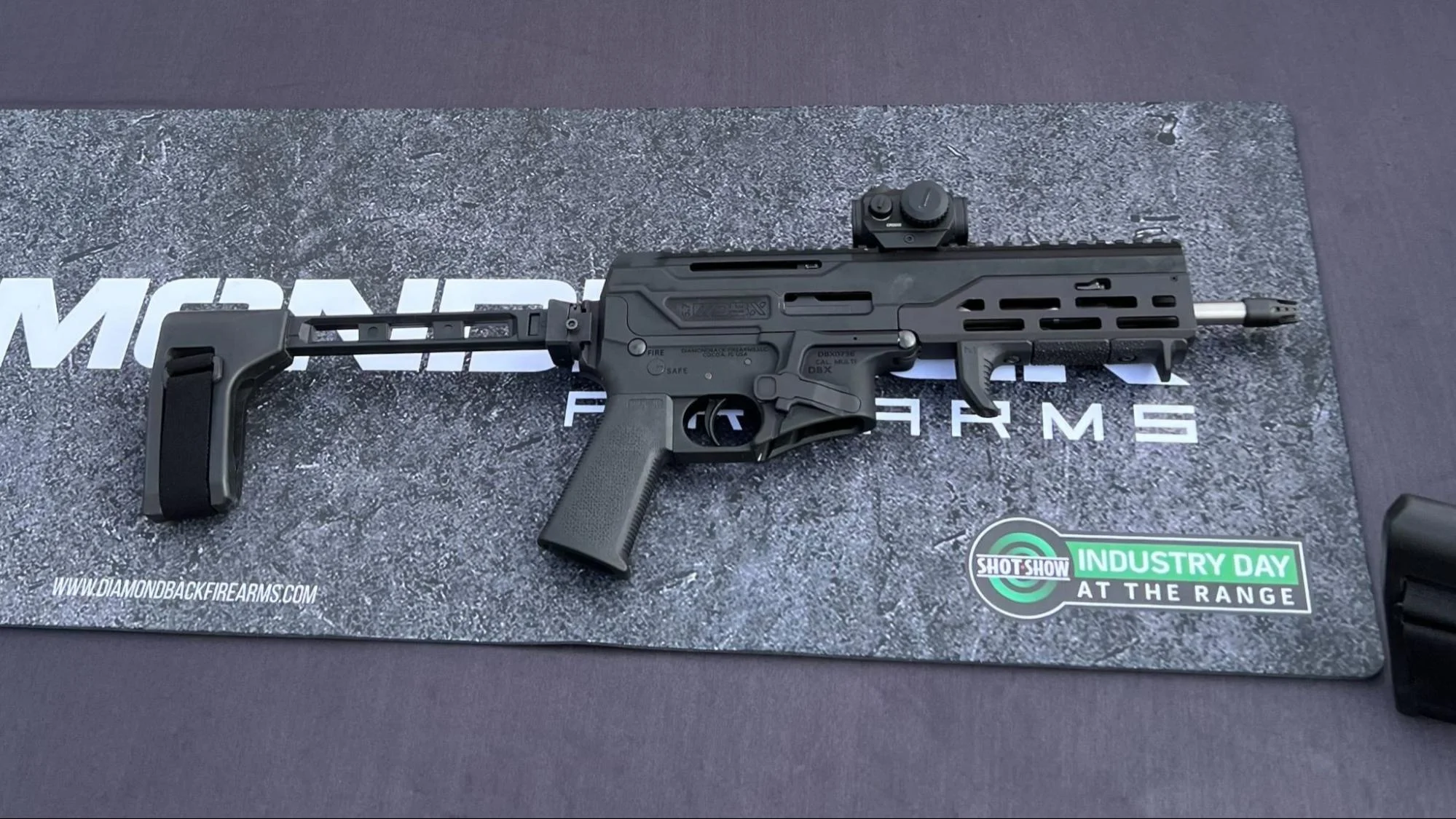 diamondback dbx57 review side profile photo industry day at the range