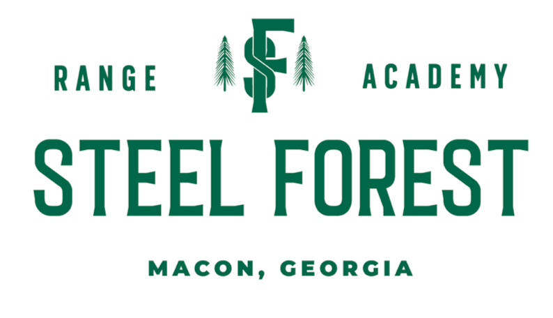Steel Forest Range and Academy logo