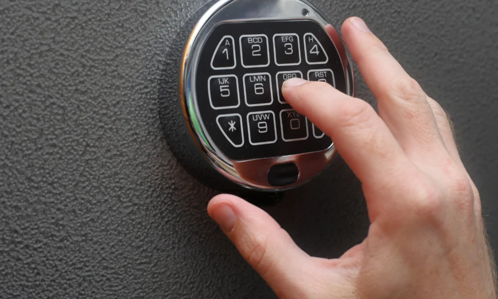 keypad gun safe