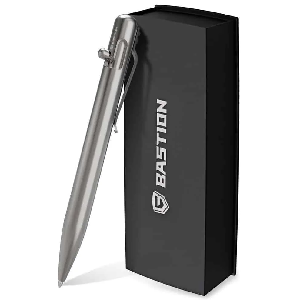 bastion gear edc bolt action pen
