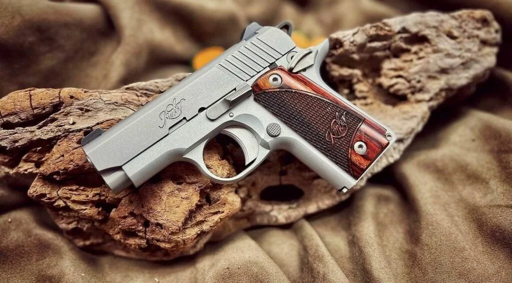 Kimber Micro 9 9mm Rosewood grips