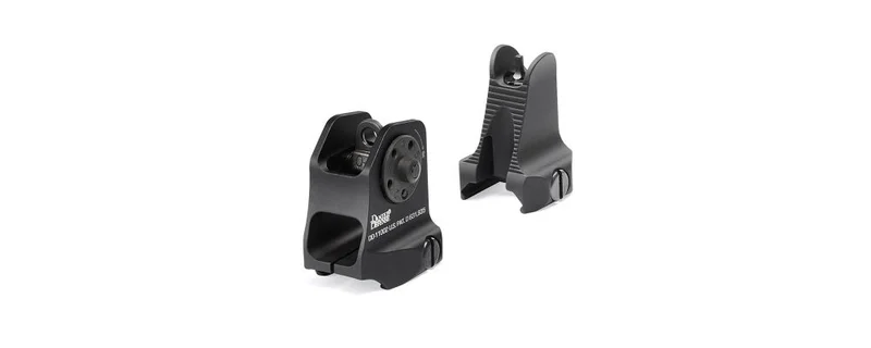Daniel Defense AR-15 front sight with serrations to minimize glare
