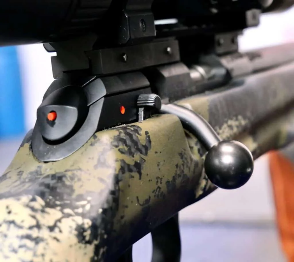 cz 457 safety and bolt action
