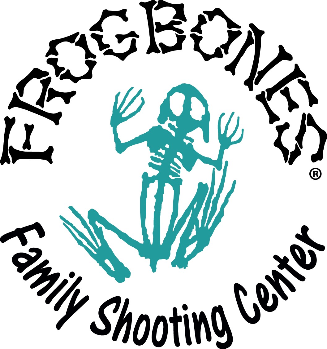 FrogBones Family Shooting Center logo