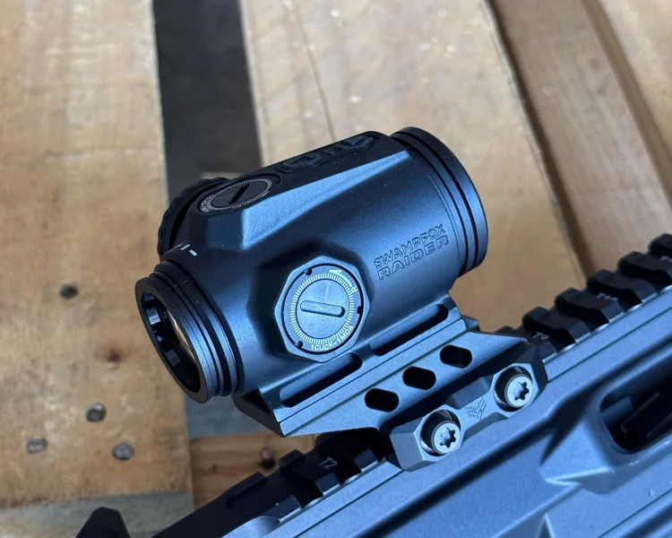 Profile view of the Swampfox Raider, emphasizing its durable and robust design