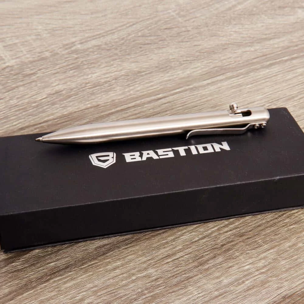 bastion edc bolt action pen