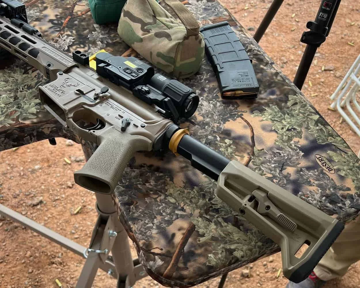 stag 15 pistol stock and grip