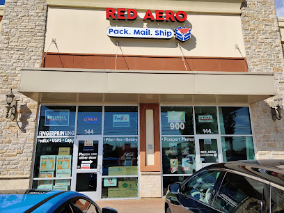 Red Aero Pack Mail Ship - Store photo