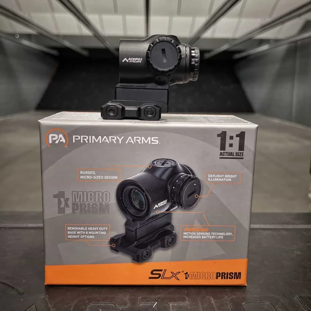 Primary Arms SLx 1X MicroPrism Scope Gen II Review