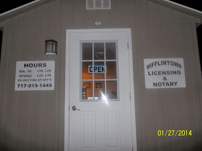 Mifflintown Licensing and Notary - Store photo