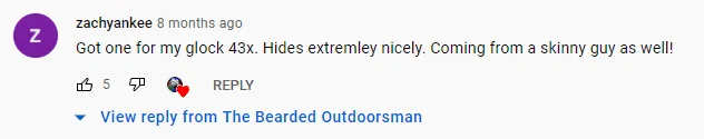 youtube review we the people holsters