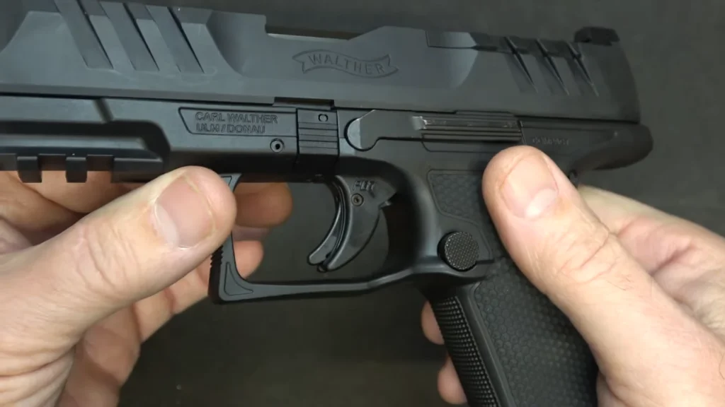 Walther PDP review Pistol trigger
