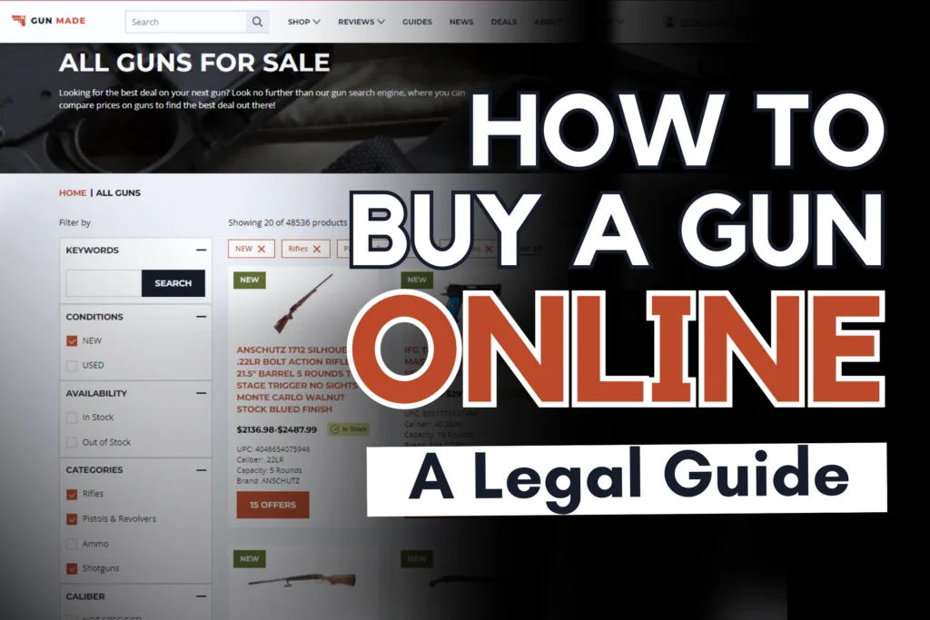How To Buy a Gun Online A Legal Guide graphic