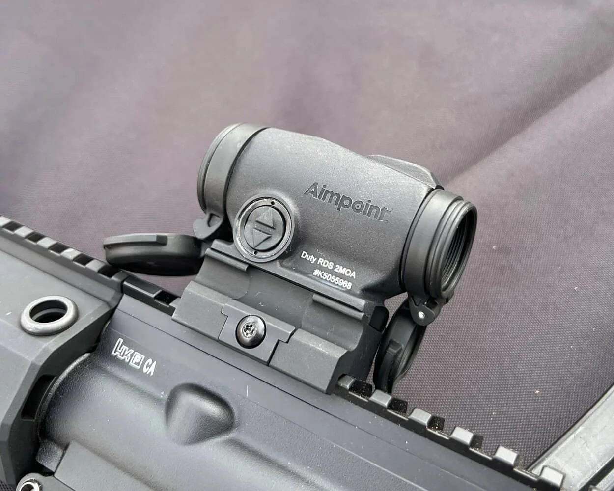hk mr556 review with aimpoint drs mounted