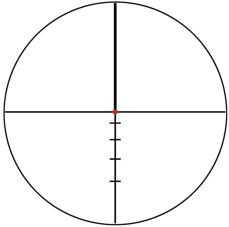 1/4 moa adjustment example