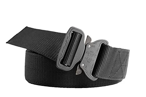 Klik Belts Tactical Belt –2 PLY 1.5 Nylon Heavy Duty Belt Quick Release Cobra Buckle - Unisex
