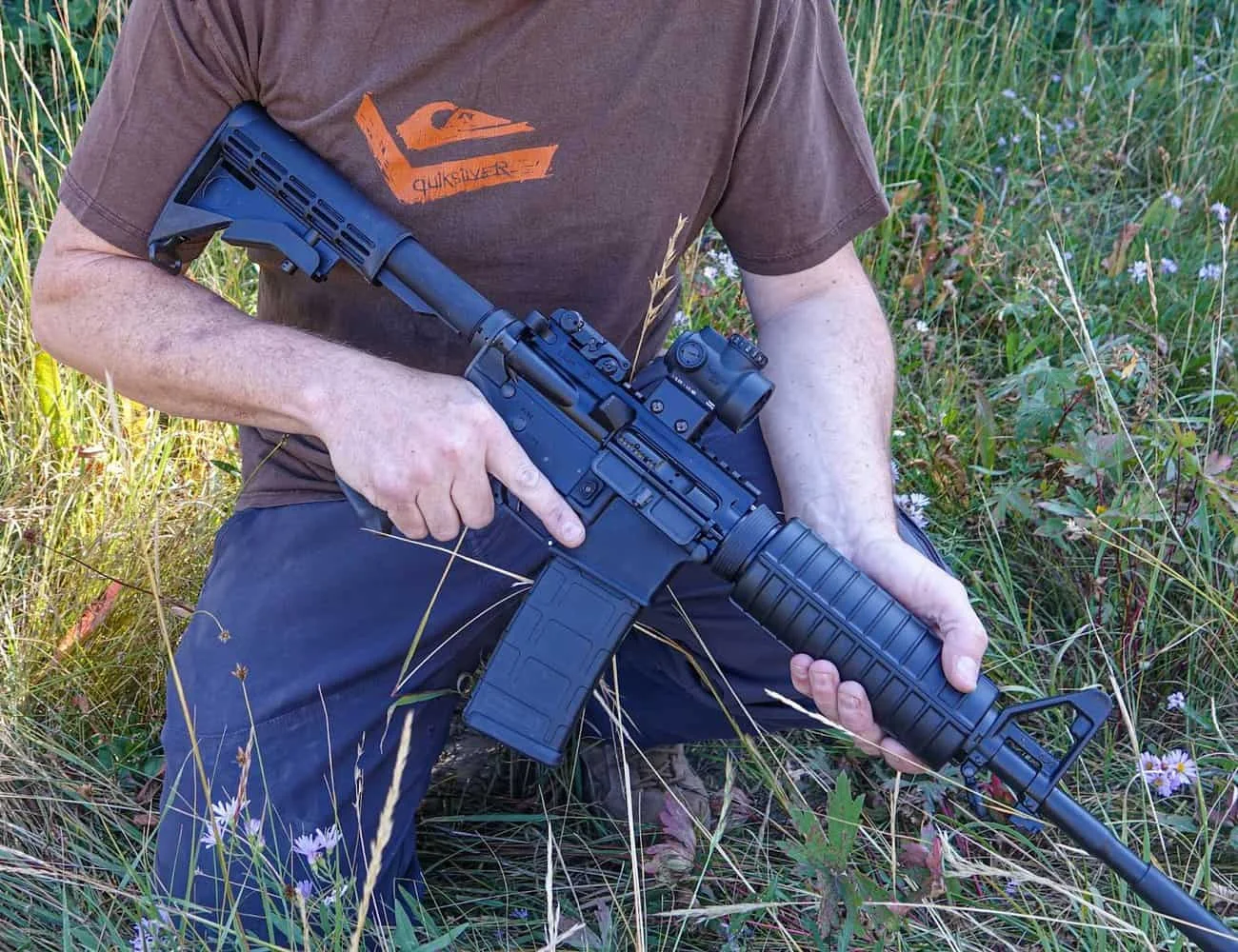 colt m4 hands on in field