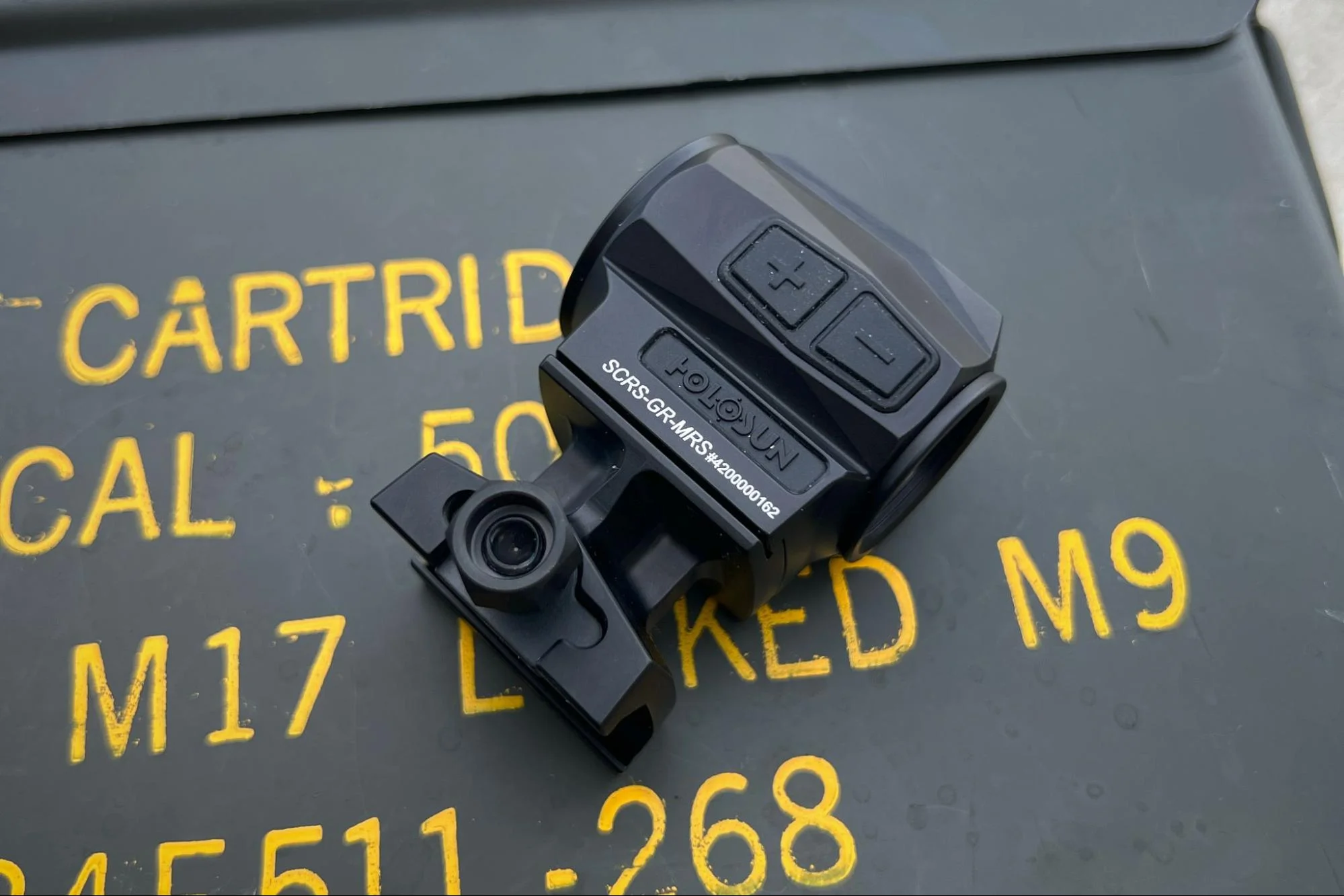 Holosun SCRS Hands-On Review close up