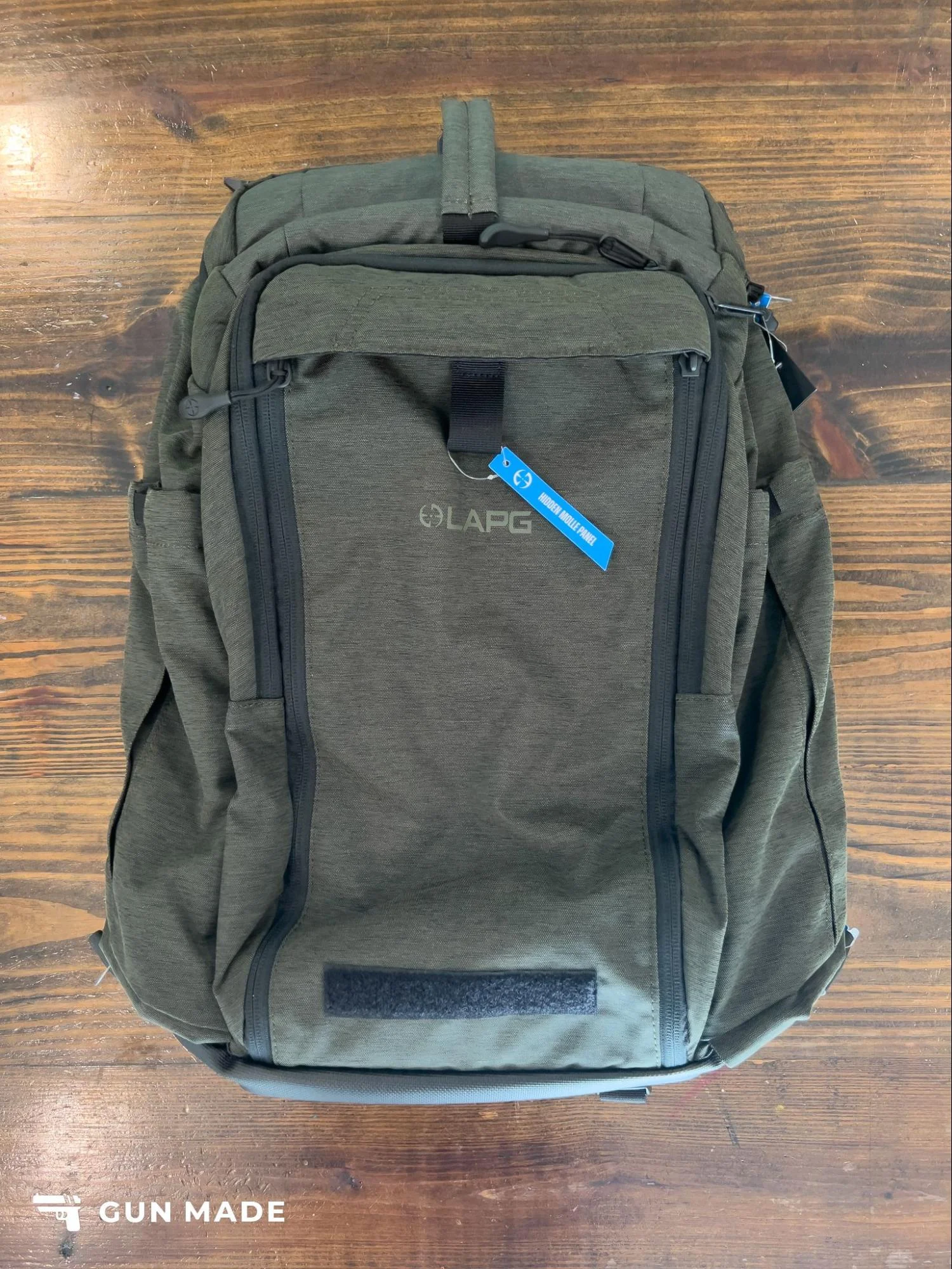 lapg terrain stealth backpack close up