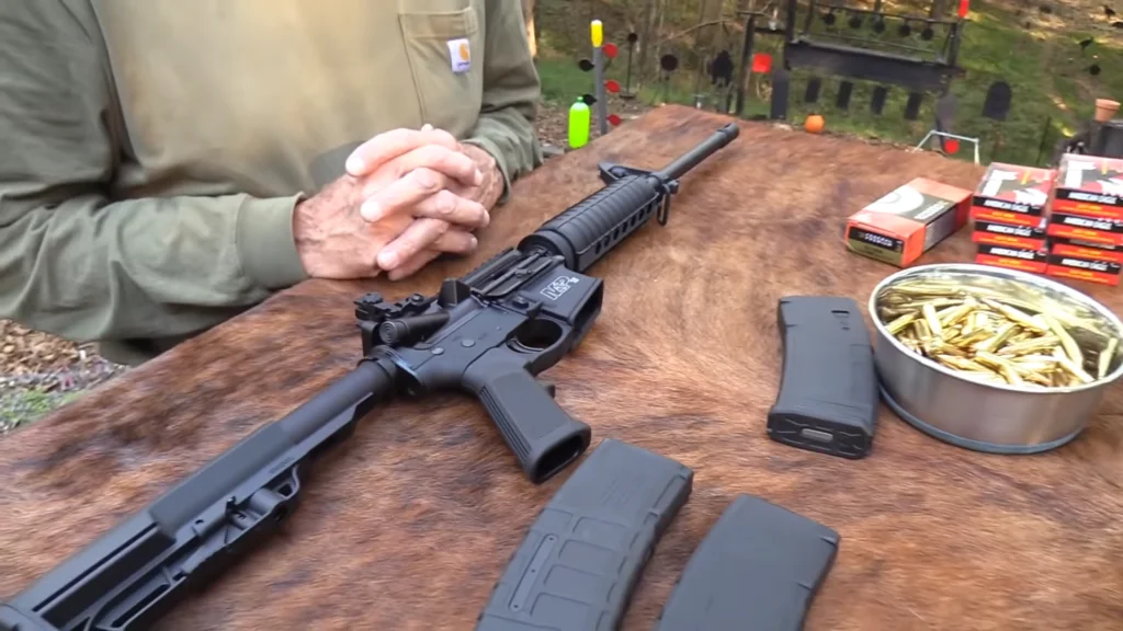 M&P 15 Sport II on table