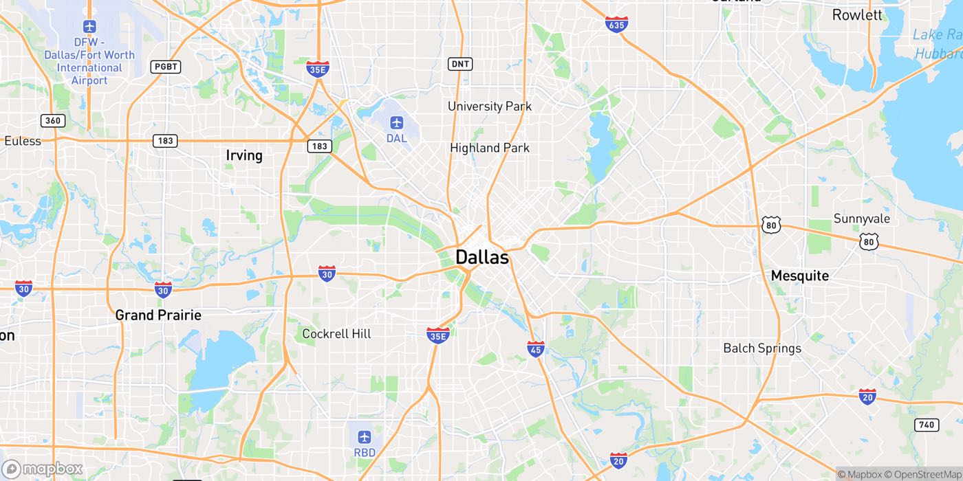 Dealer locator map